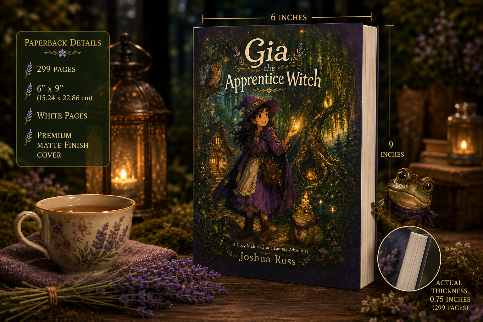 Gia paperback presentation