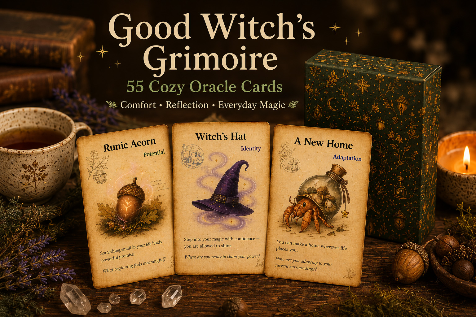 Good Witch's Grimoire oracle deck