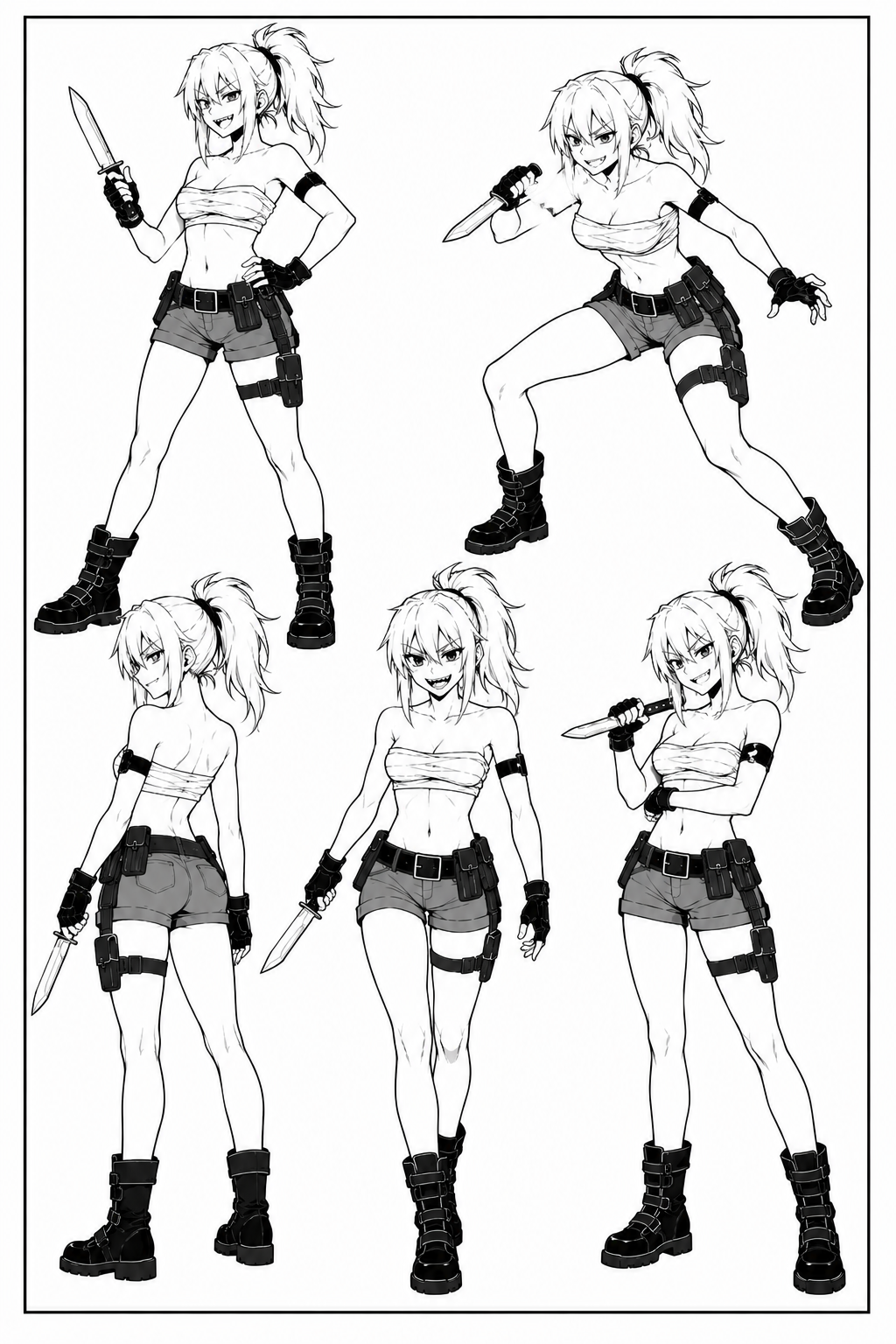 Initiative Break manga character study